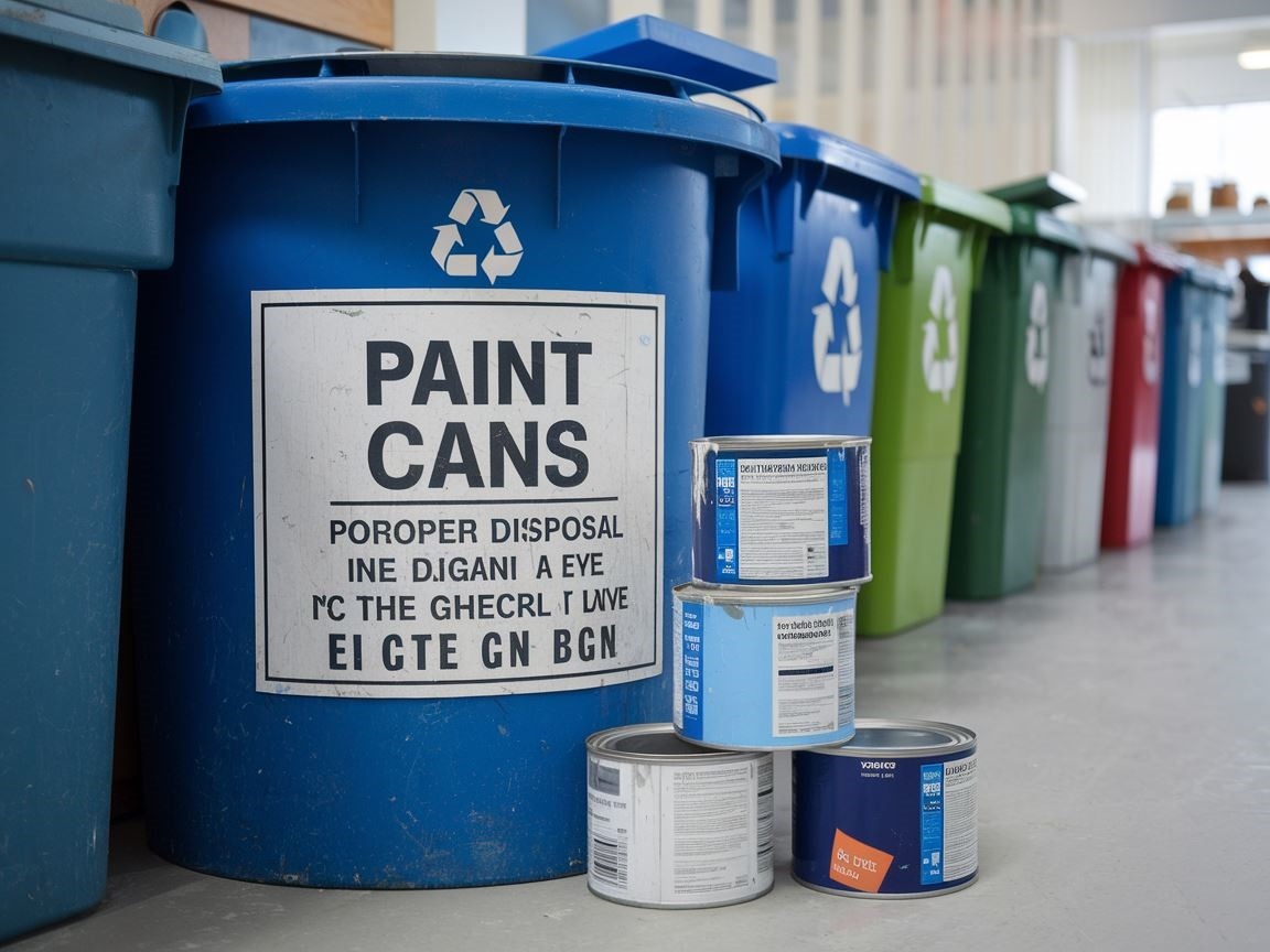 Ekologiczne podejście do recyklingu puszek po farbach