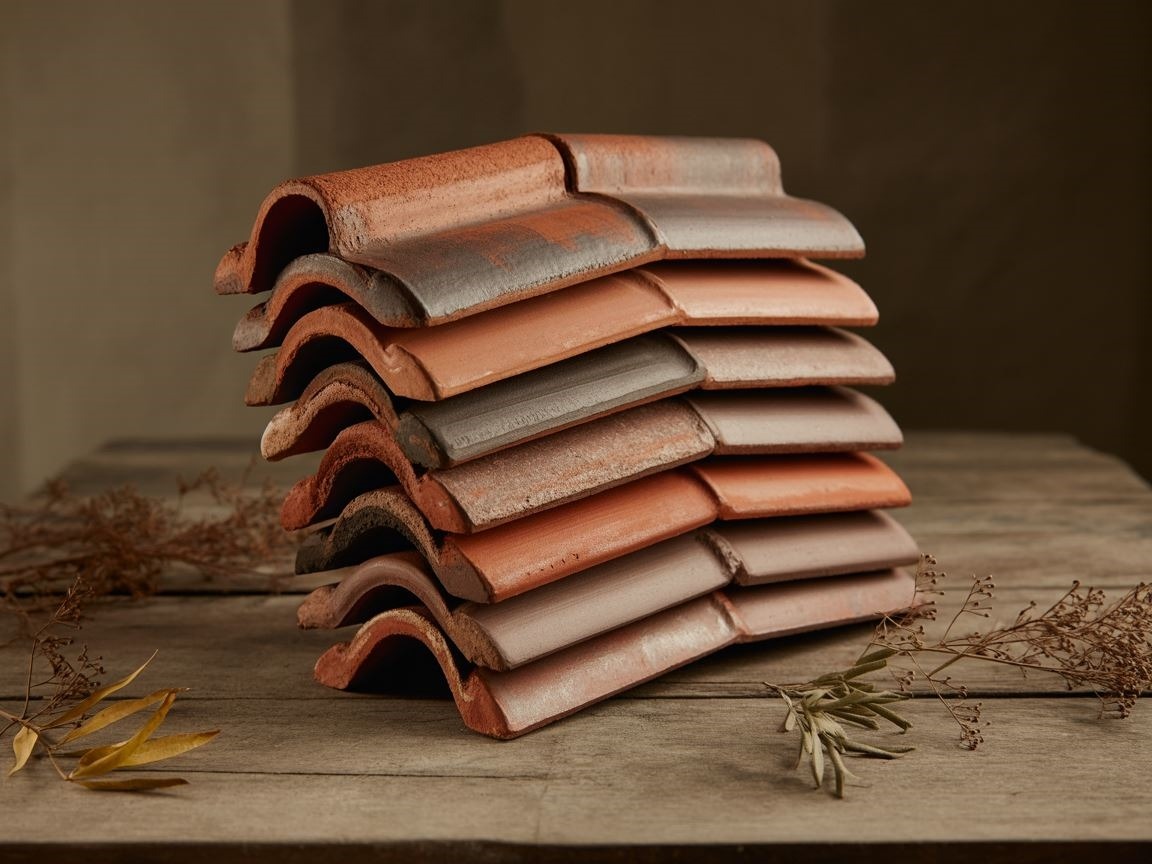 ceramiczne dachówki matowe