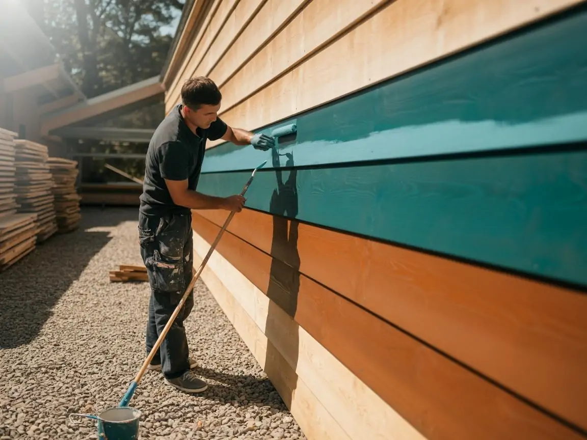 malowanie deski elewacyjnej