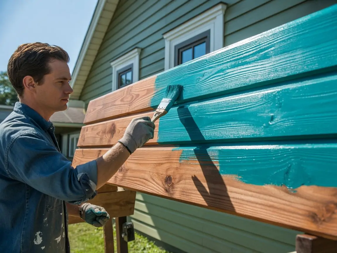 ochrona drewna elewacyjnego