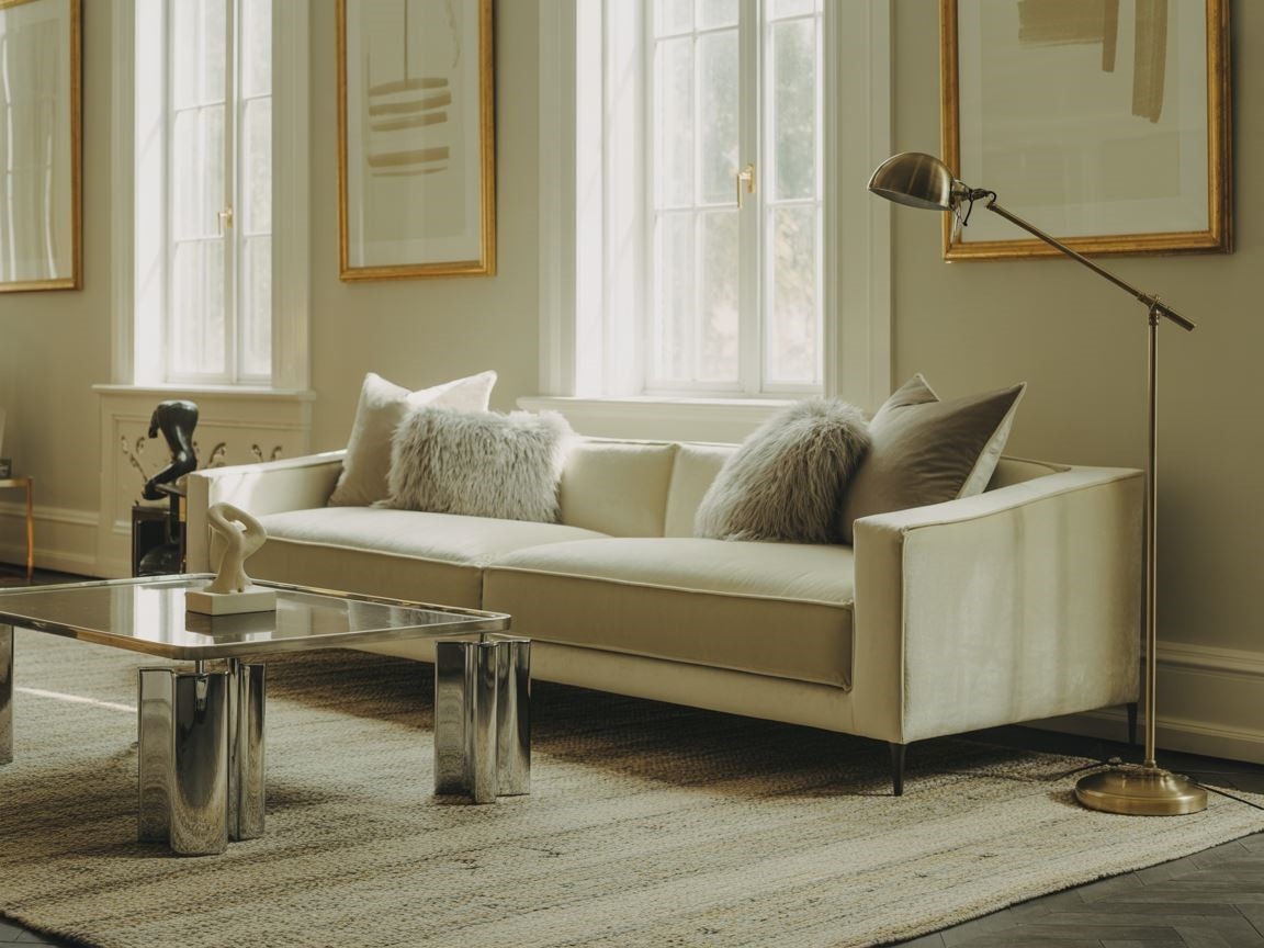 salon w stylu modern classic